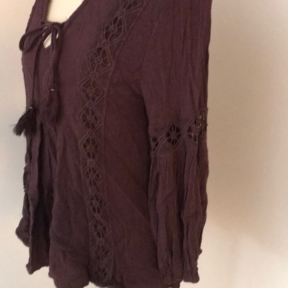 Plum blouse - Picture 3 of 5